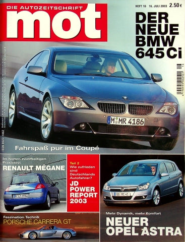 MOT 16/2003