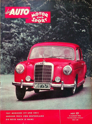 Auto Motor und Sport 17/1956