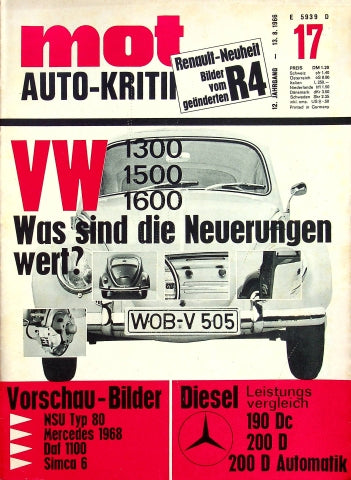 MOT 17/1966