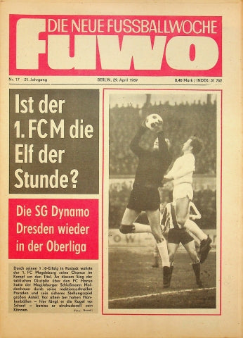 Fuwo Fussballwoche 17/1969