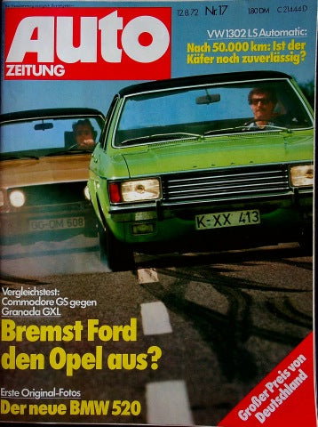 Autozeitung 17/1972