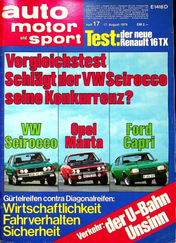 Auto Motor und Sport 17/1974