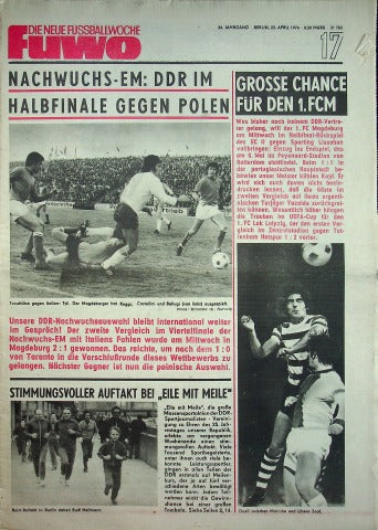 Fuwo Fussballwoche 17/1974