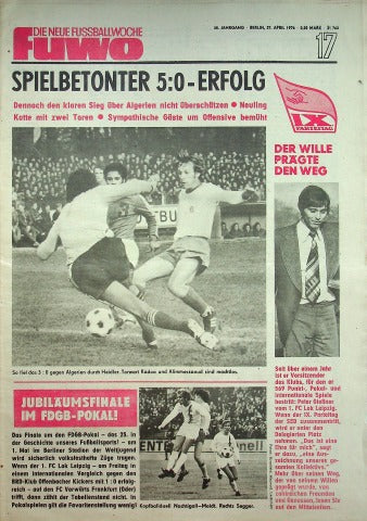 Fuwo Fussballwoche 17/1976