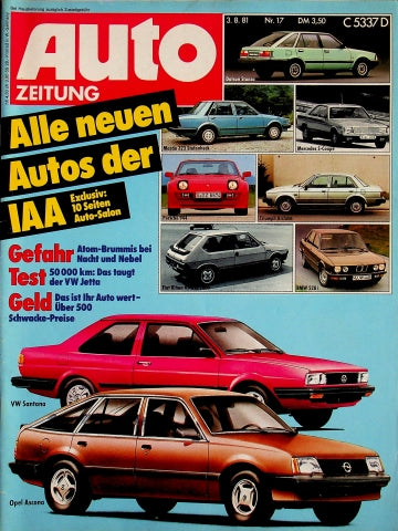 Autozeitung 17/1981