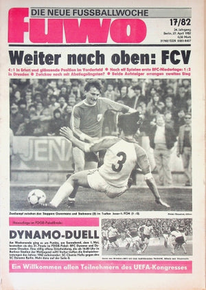Fuwo Fussballwoche 17/1982