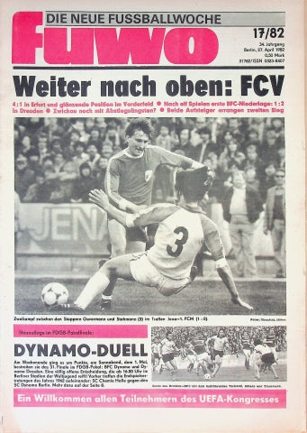Fuwo Fussballwoche 17/1982