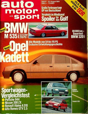 Auto Motor und Sport 17/1984
