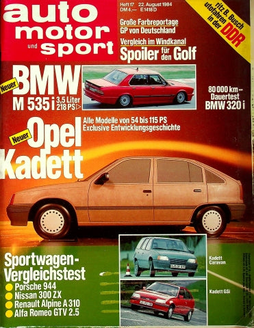 Auto Motor und Sport 17/1984