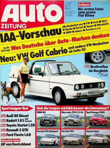 Autozeitung 17/1987