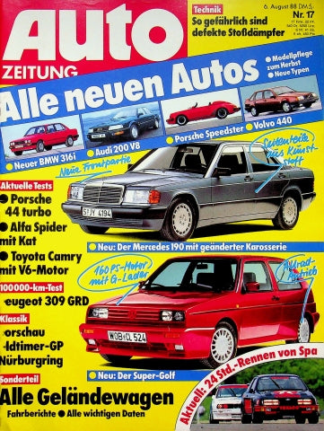 Autozeitung 17/1988