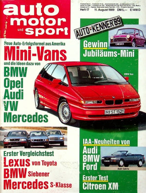 Auto Motor und Sport 17/1989