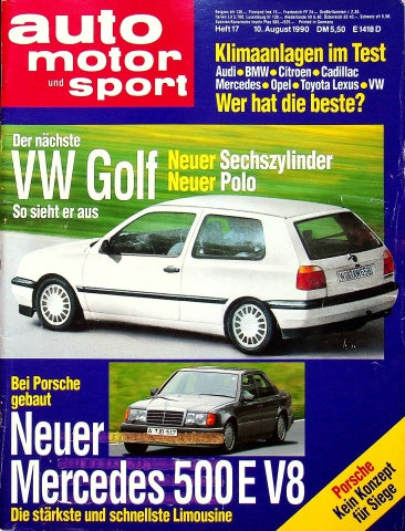 Auto Motor und Sport 17/1990