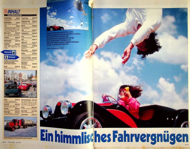 Inhaltsverzeichnis Auto Bild 17/1990