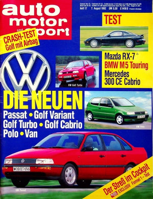 Auto Motor und Sport 17/1992