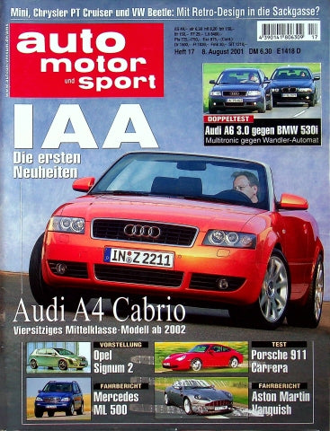 Auto Motor und Sport 17/2001