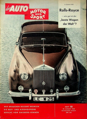 Auto Motor und Sport 18/1958
