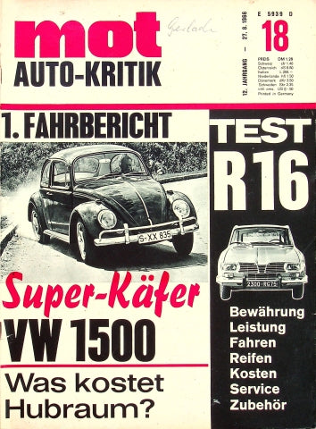 MOT 18/1966