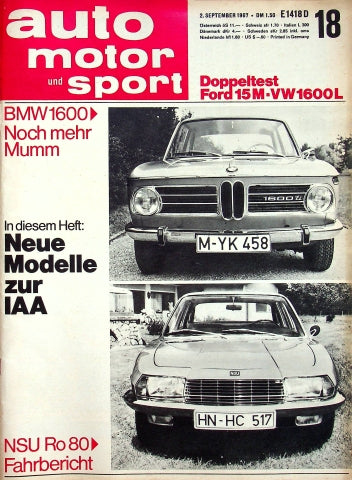 Auto Motor und Sport 18/1967