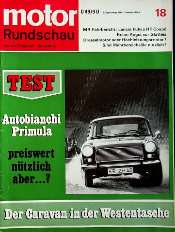 Motor Rundschau 18/1968