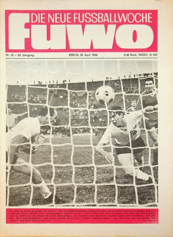 Fuwo Fussballwoche 18/1968