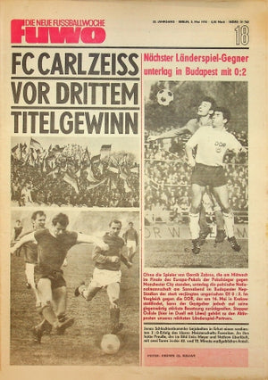 Fuwo Fussballwoche 18/1970