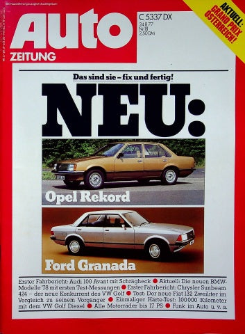 Autozeitung 18/1977