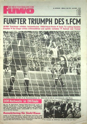 Fuwo Fussballwoche 18/1978