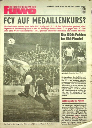 Fuwo Fussballwoche 18/1980