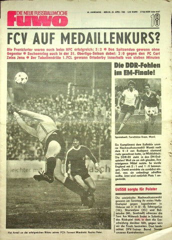 Fuwo Fussballwoche 18/1980