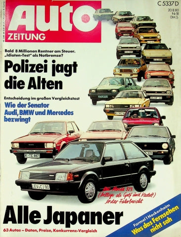 Autozeitung 18/1980