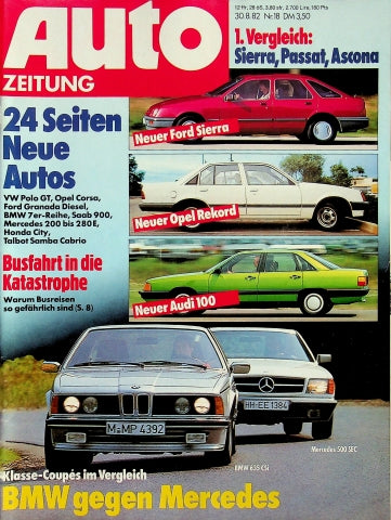 Autozeitung 18/1982