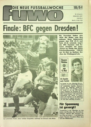 Fuwo Fussballwoche 18/1984