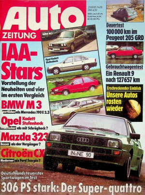 Autozeitung 18/1985