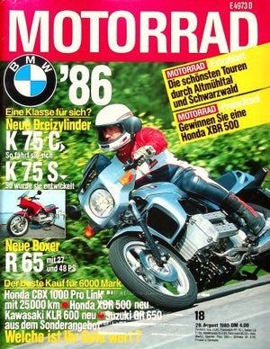 Motorrad 18/1985