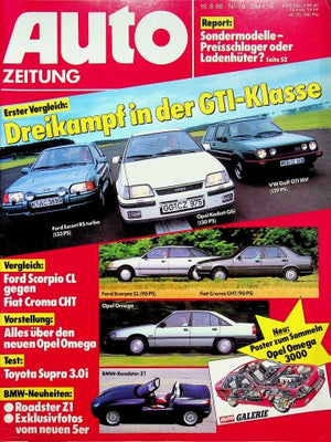 Autozeitung 18/1986