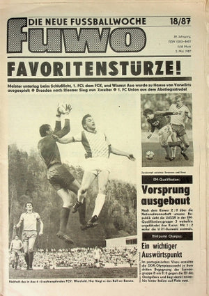 Fuwo Fussballwoche 18/1987