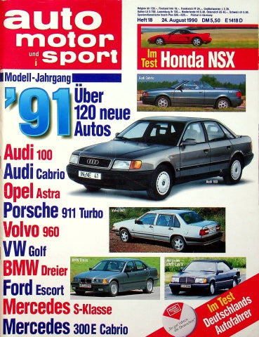 Auto Motor und Sport 18/1990