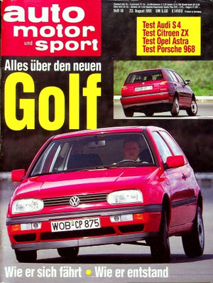 Auto Motor und Sport 18/1991