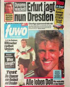 Fuwo Fussballwoche 18/1991