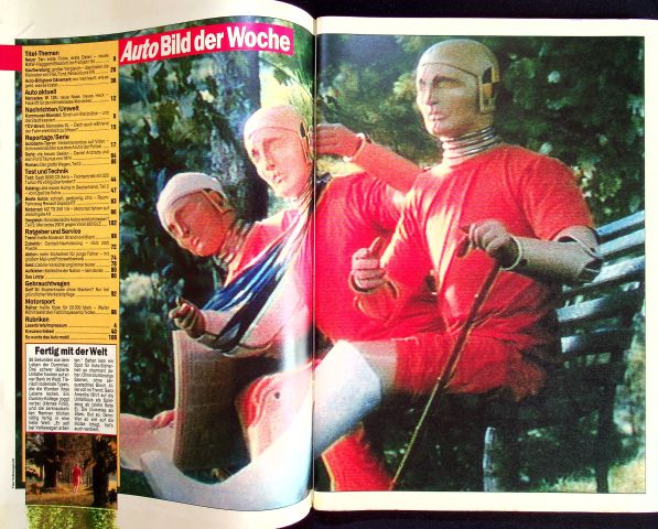 Inhaltsverzeichnis Auto Bild 18/1993