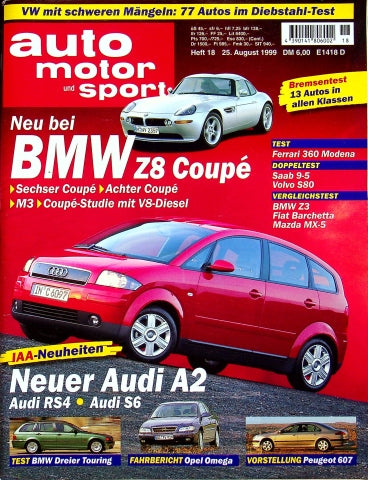 Auto Motor und Sport 18/1999