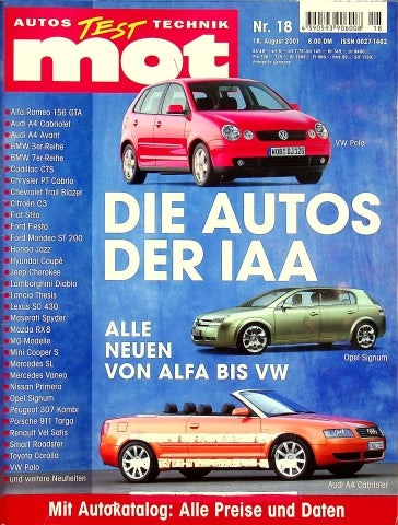 MOT 18/2001