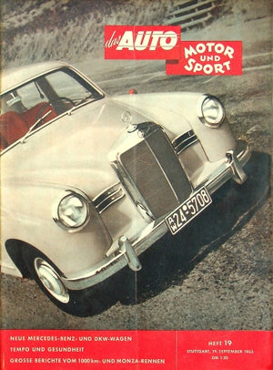 Auto Motor und Sport 19/1953