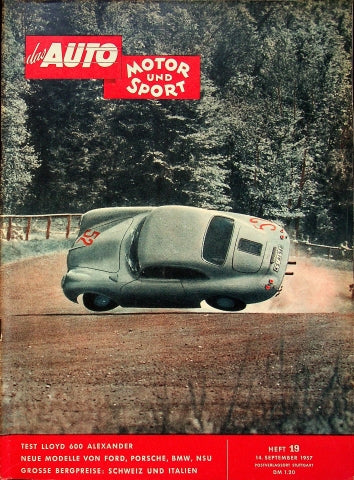 Auto Motor und Sport 19/1957