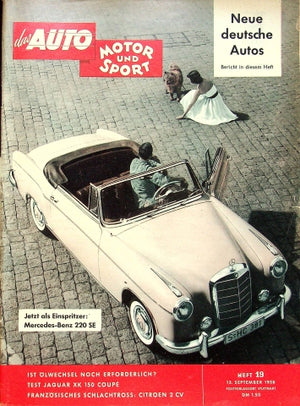 Auto Motor und Sport 19/1958