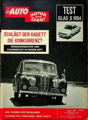 Auto Motor und Sport 19/1962