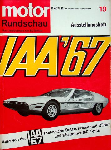 Motor Rundschau 19/1967