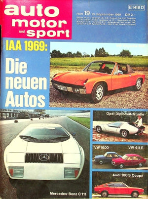 Auto Motor und Sport 19/1969
