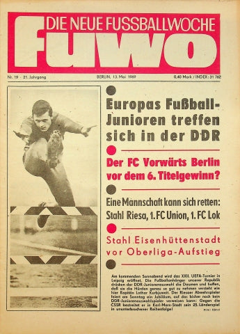 Fuwo Fussballwoche 19/1969